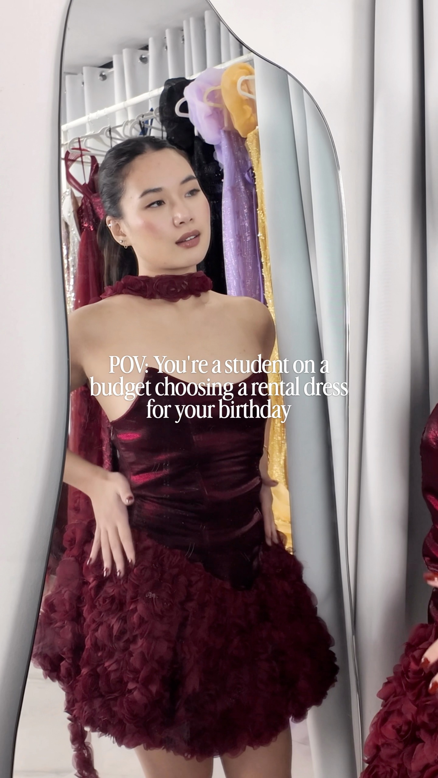 Red or Pink? Comment your pick!, Explore our collection of cocktail dresses, party dresses, and evening gowns available for rent in Manila. Perfect for birthday shoots, dinners, parties, and other 