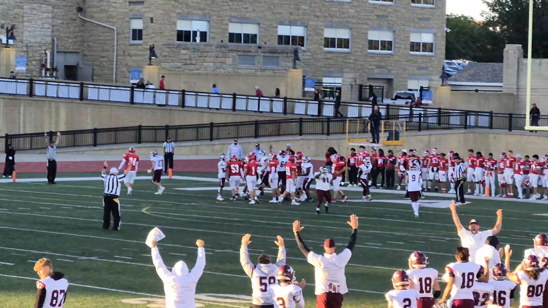 JV Wahawks WIN with a touchdown in the last 7 seconds over Dubuque ...