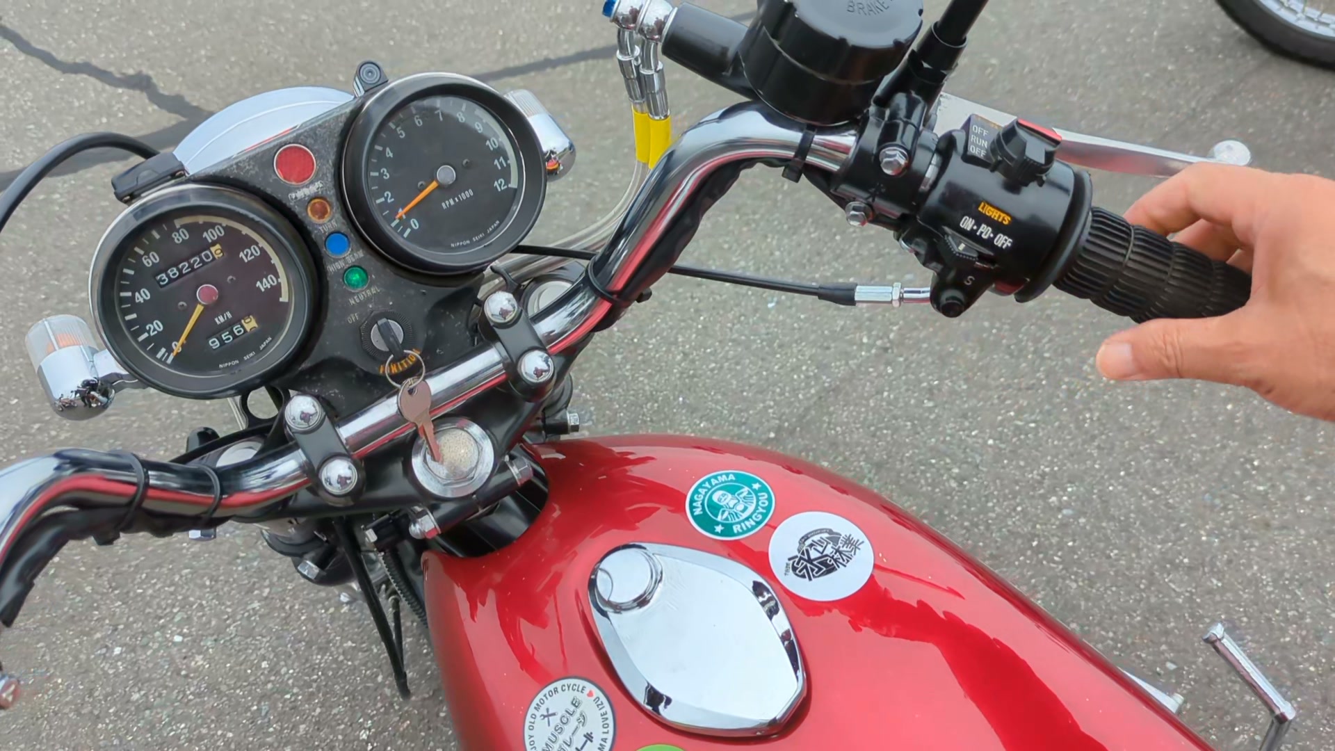 350ss 用、フルメッキ 爆竹チャンバー ￥158000 （ KH250-400 同額