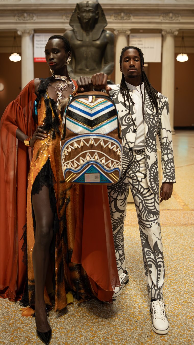THE MET KUBA KINGDOM HEADDRESS BACKPACK | We are proud to unveil