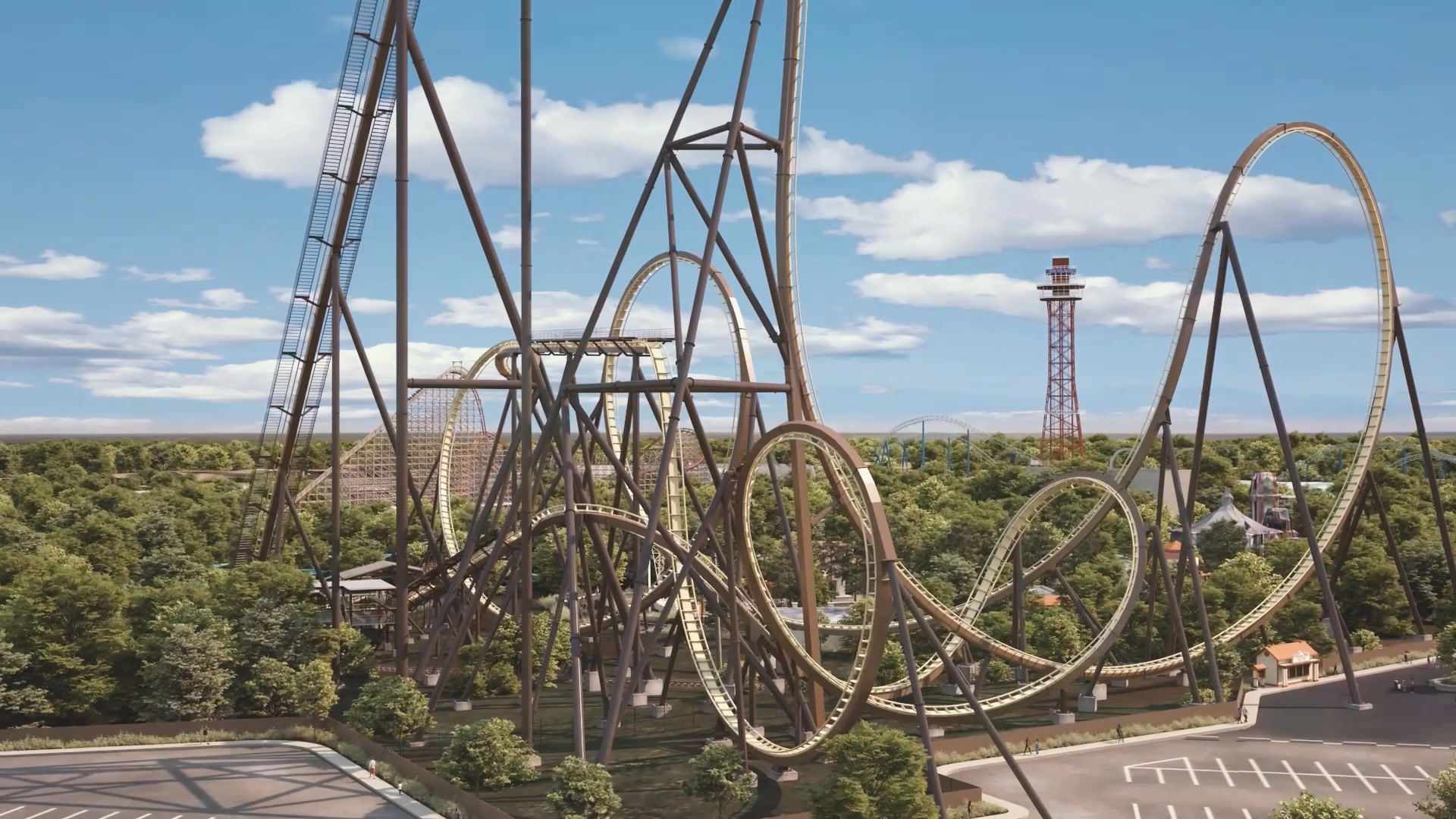 COASTERS ARE BIGGER IN TEXAS: Six Flags Over Texas is taking history by ...