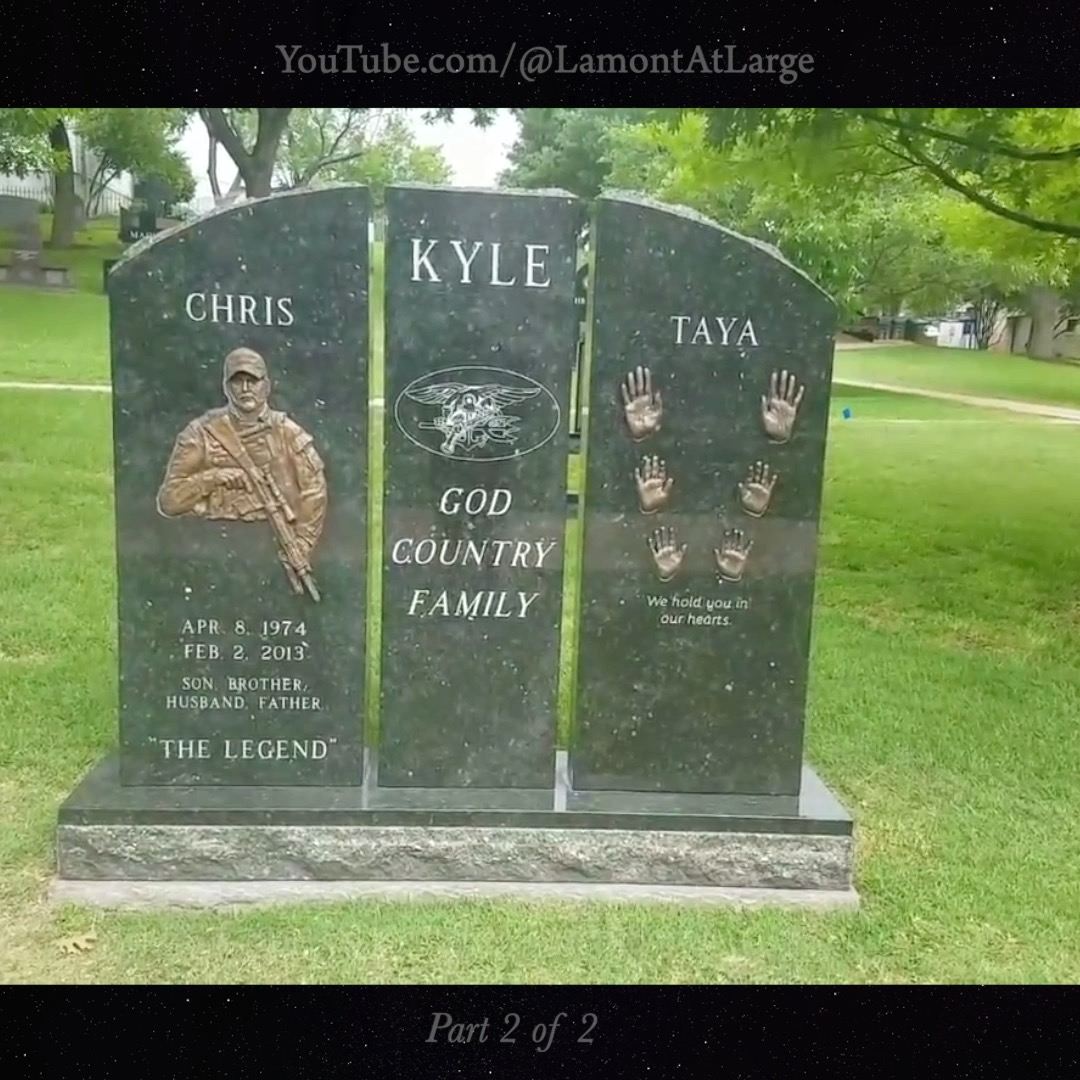 The Grave of the American Sniper Chris Kyle, Part 2 #cemetery # ...