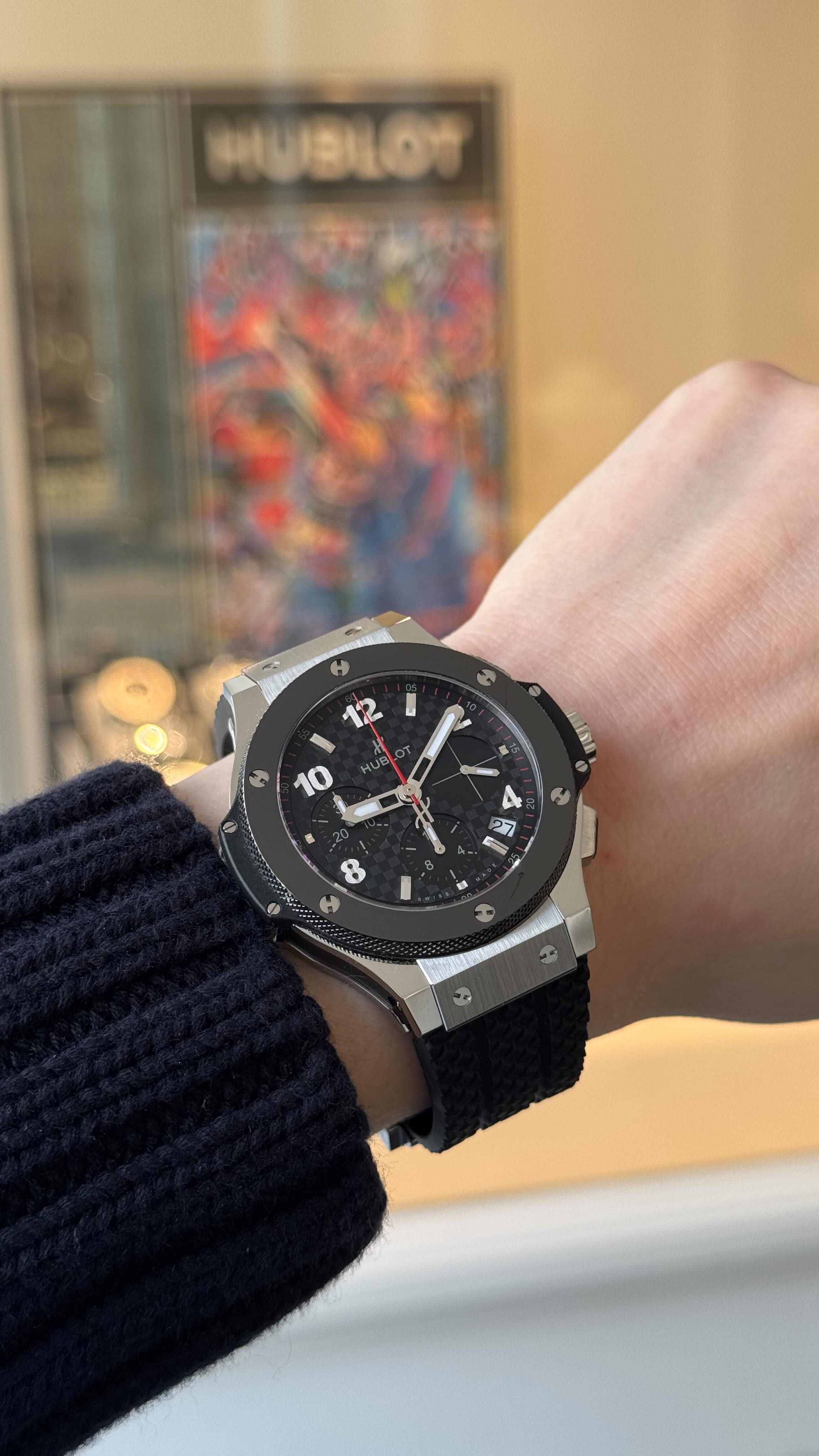 Steel strength and ceramic cool ? Hublot