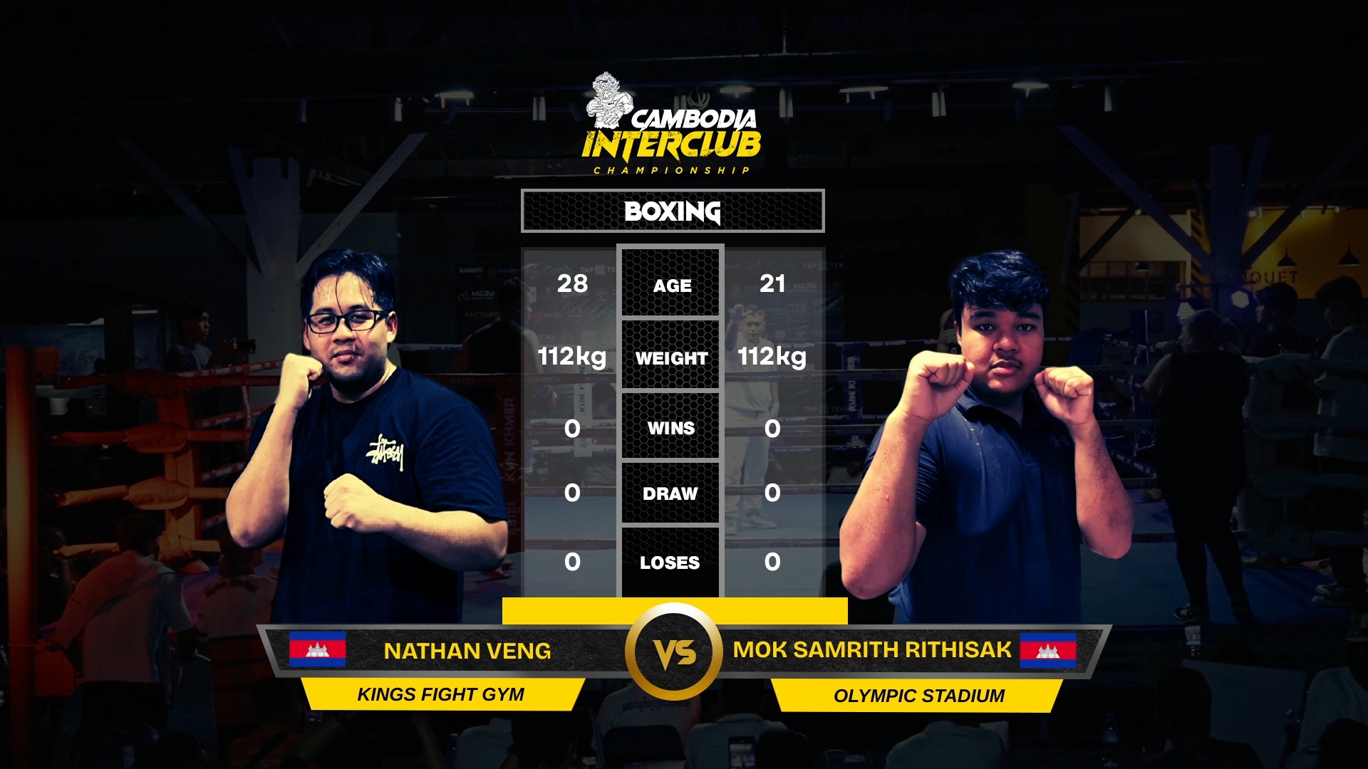 🇰🇭Nathan Veng - Cambodia - Kings Krs - 112kg Vs 🇰🇭Mok Samrith Rithisac ...