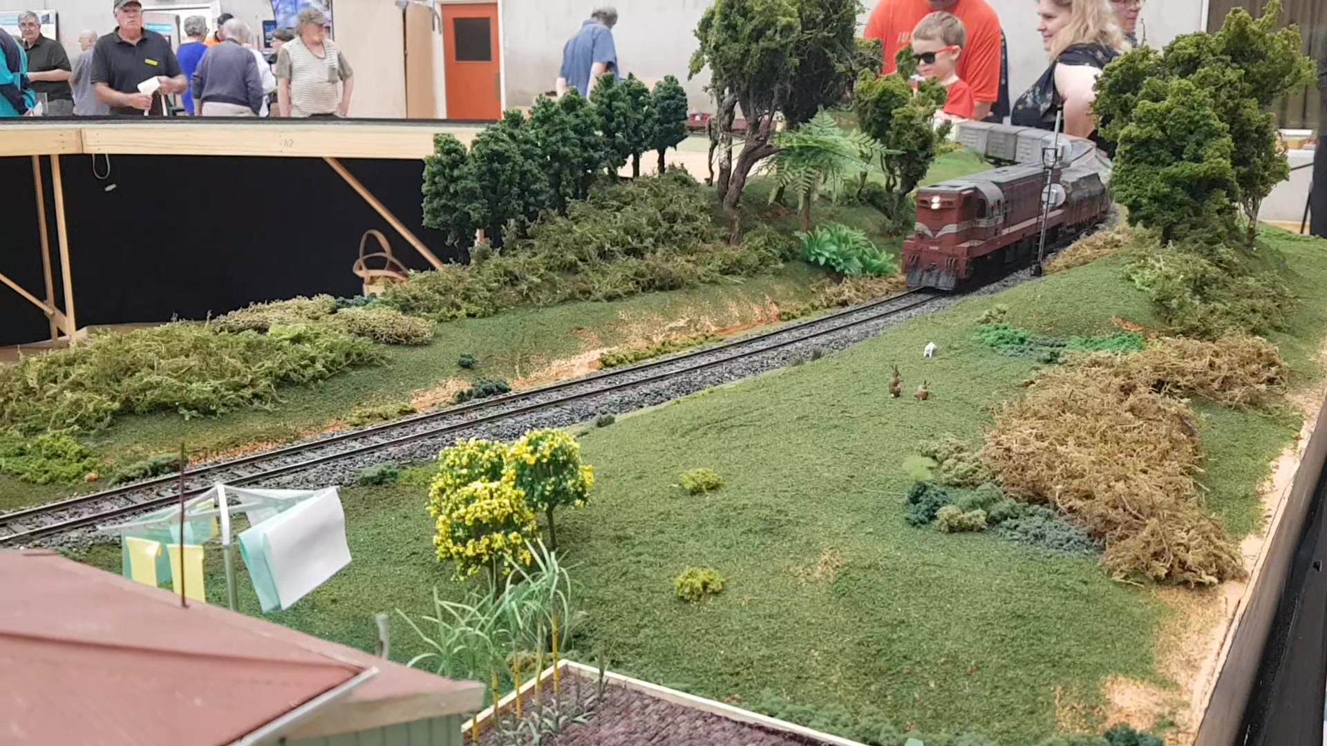 The Model Train Expo in Morrinsville. 9mm N.Z.R layout by members of ...