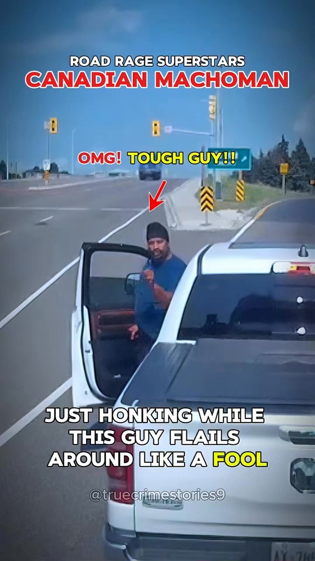 Canadian road rage on dashcam #dashcam #dashcamvideos #roadrage #canada ...