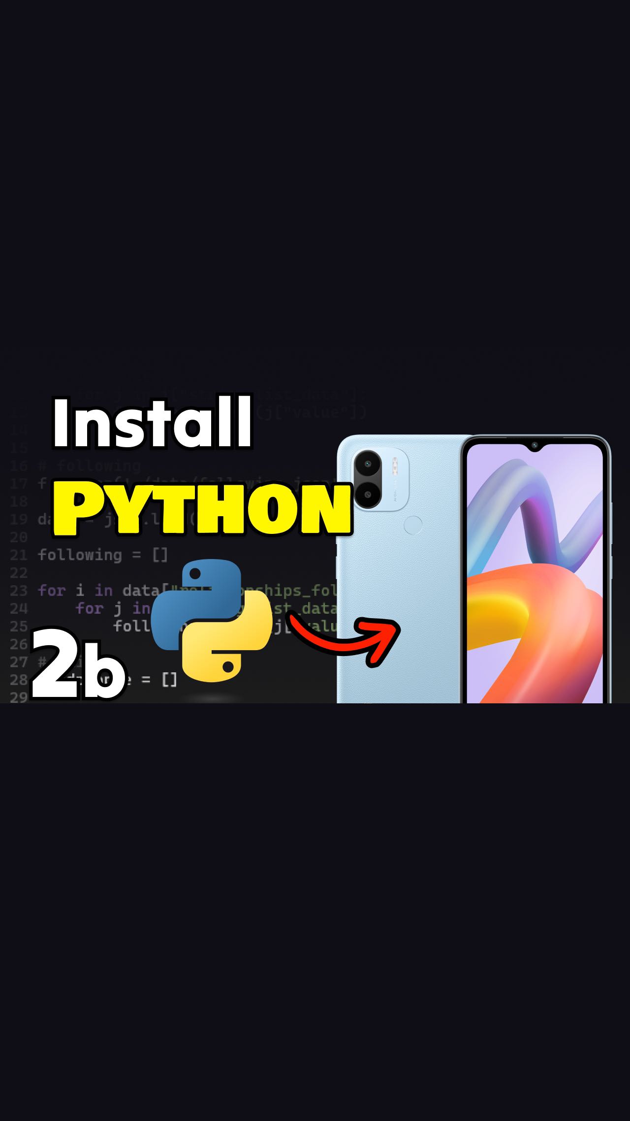 Cara install python di hp, baik android maupun iphone. Gw juga akan ...