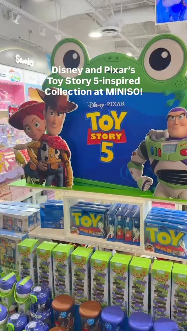 🚀To MINISO and beyond! A new collection inspired by Pixar's Toy