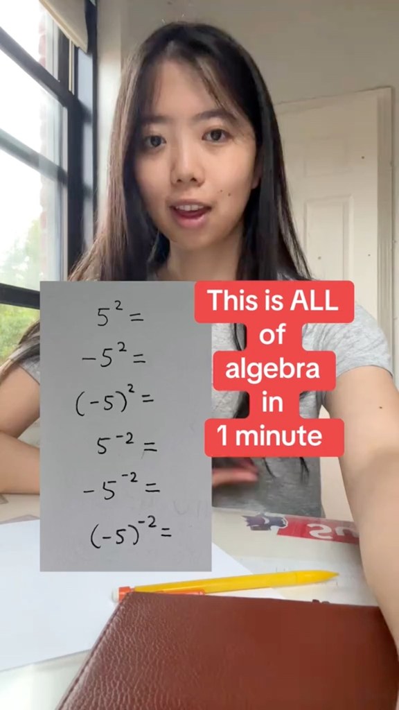 All algebra in a minute 📝 #maths #mathematics #mathskills #mathlessons ...
