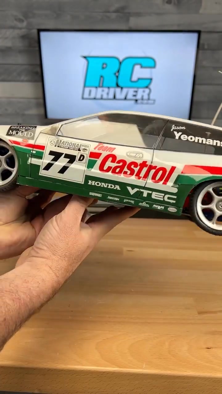 Tamiya Castrol Honda Civic VTi. Can you spot it? comment below.