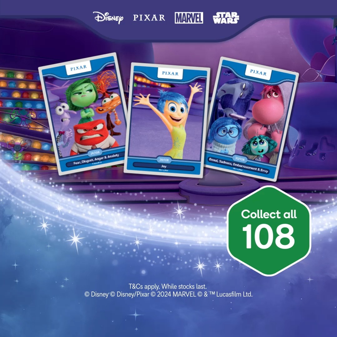 Disney Worlds of Wonder Collector Cards are now at Woolworths