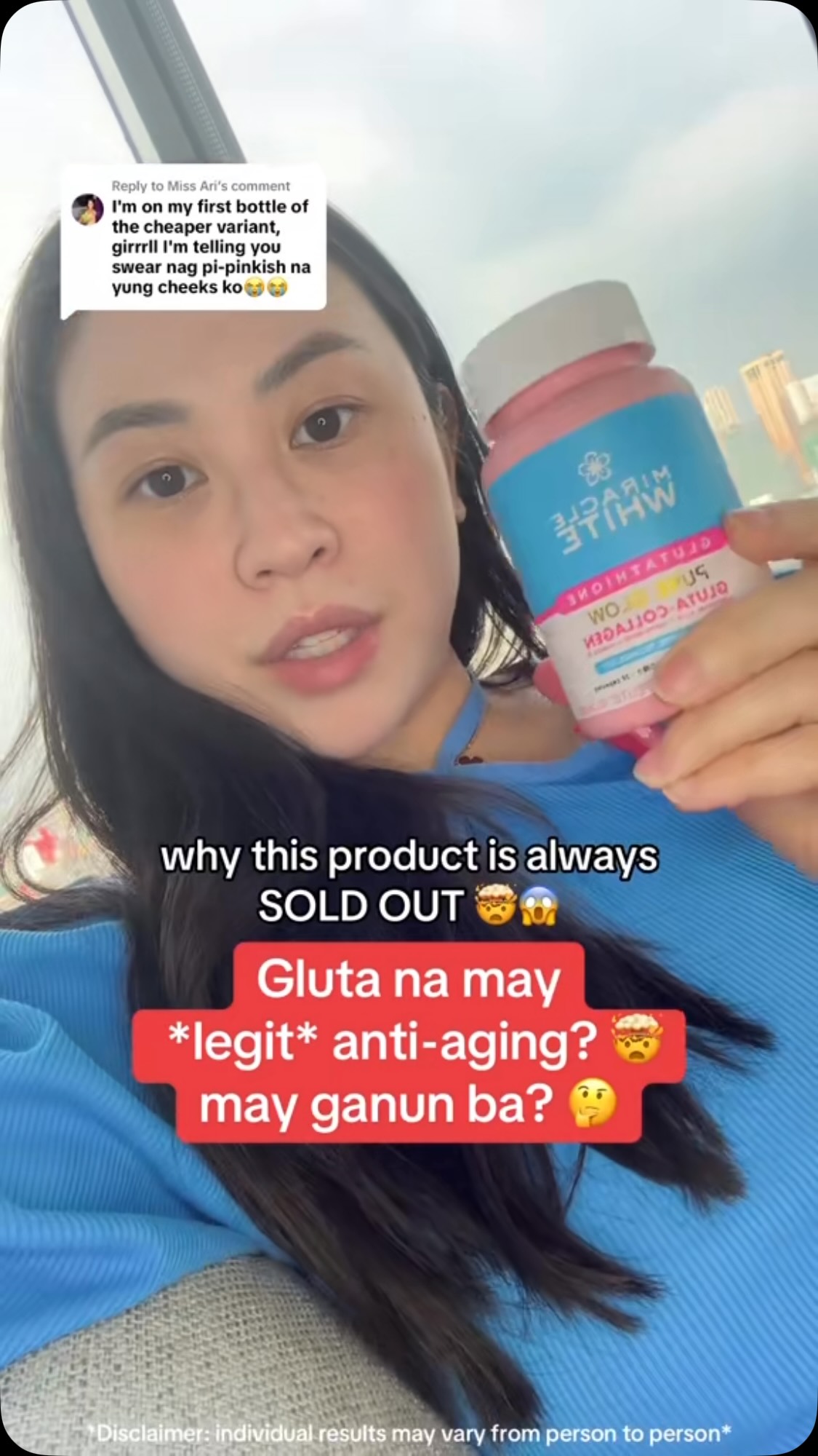 What makes #MiracleWhite Pure Glow different from your usual gluta? 🩵, Watch until the end for the full breakdown of its glow, brightening, healthy-aging and daily-calm ingredients—and why it’s 