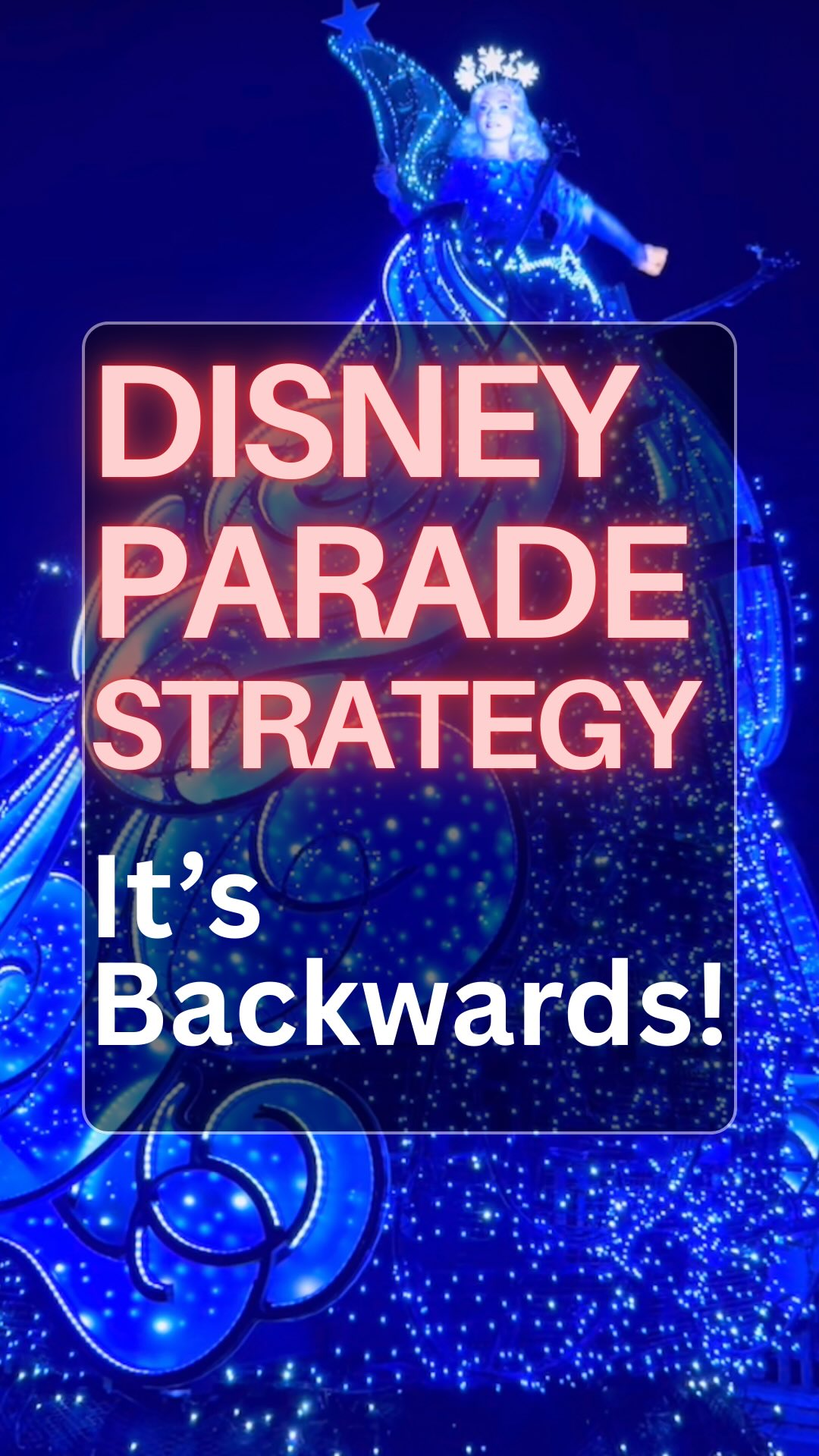 Disney Starlight Parade Insider Tip 📍The parade route goes from Main St ...