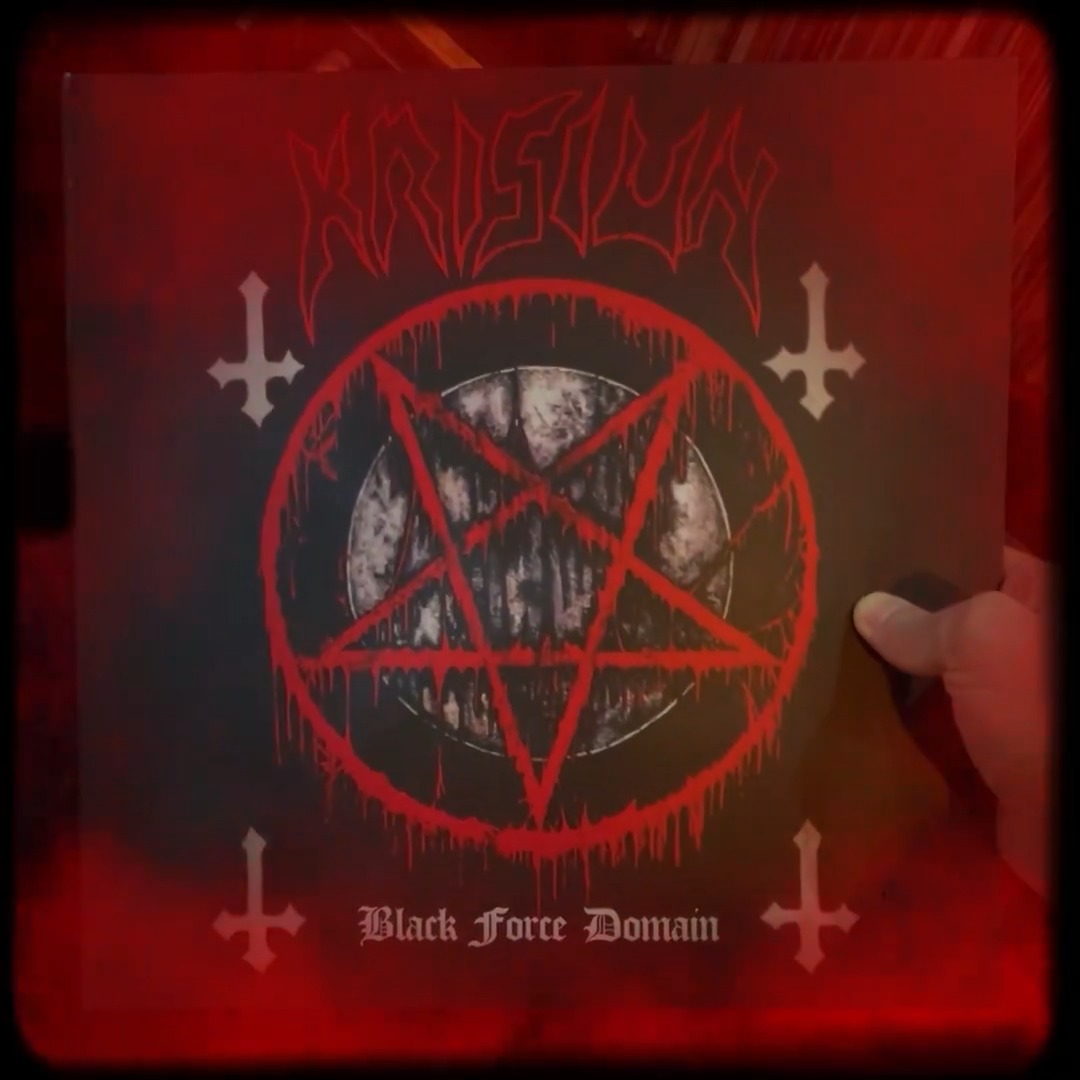 KRISIUN - BLACK FORCE DOMAIN Álbum de estreia do Krisiun, BLACK