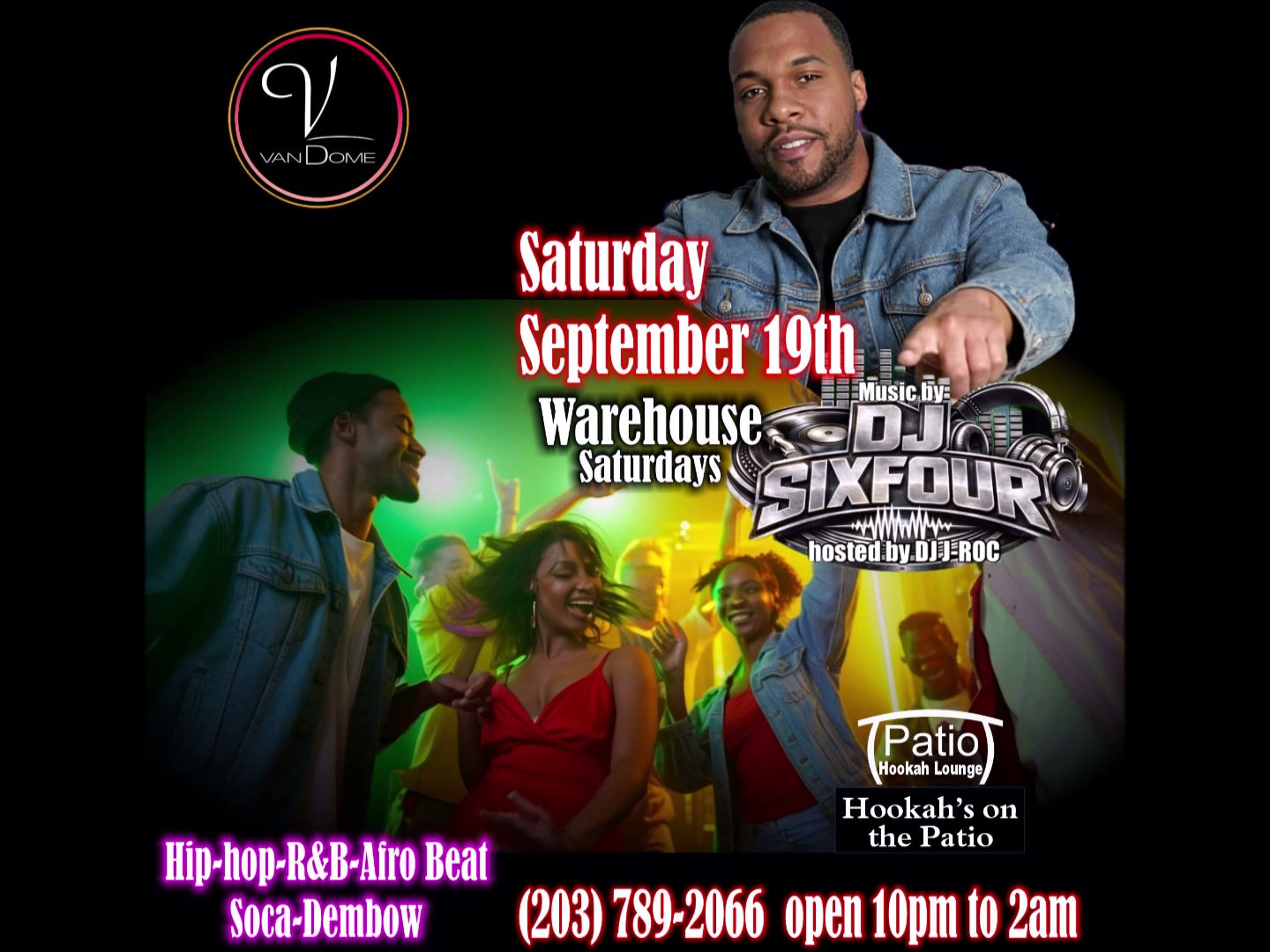 Saturday September 19th in the Warehouse at Club Vandome | Club Vandome