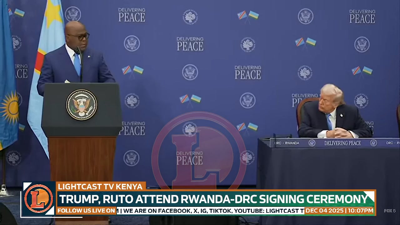 President Tsishekedi celebrates former President Uhuru Kenyatta who was ...