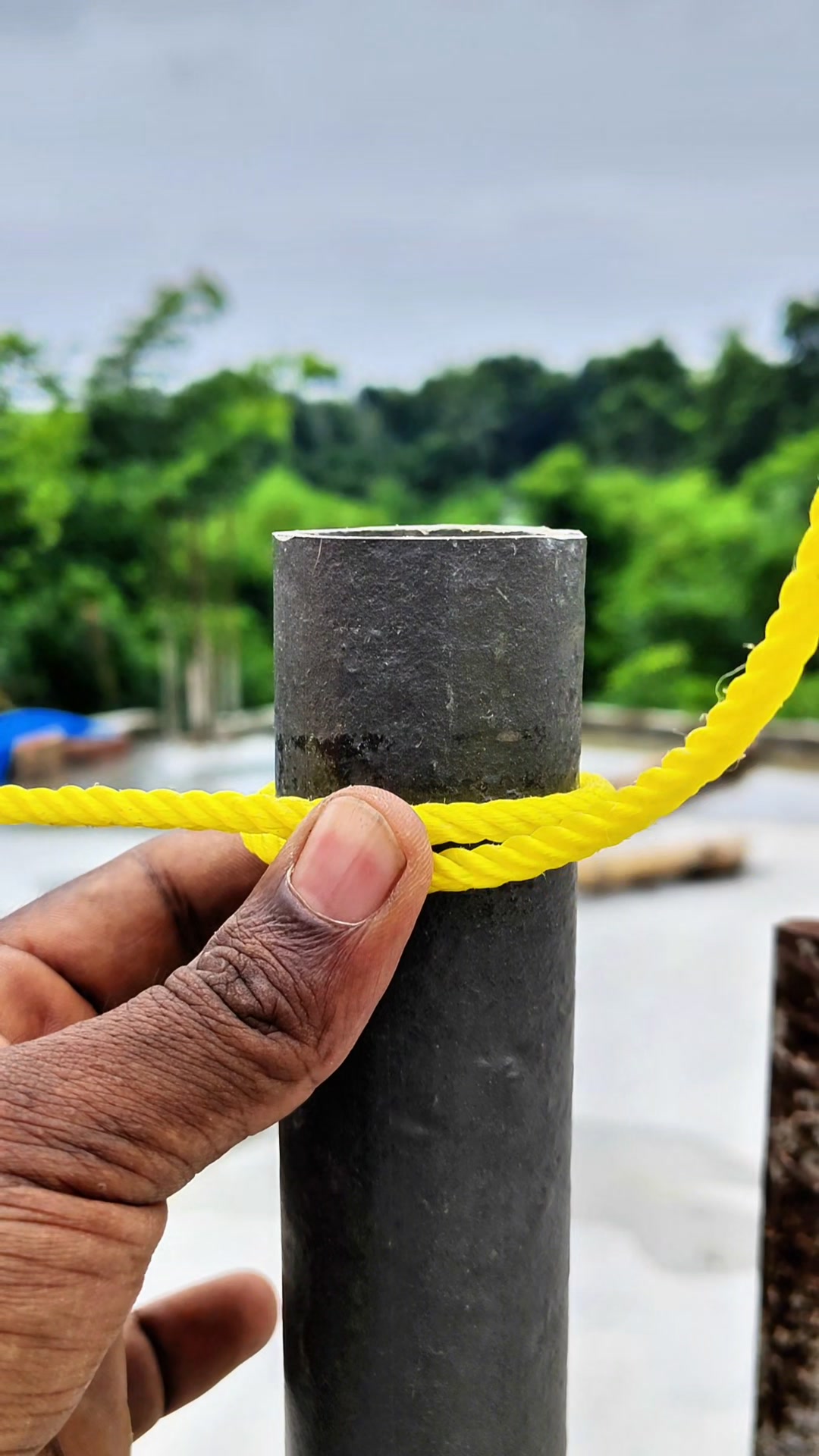 just genius knot but strong technologically #knot #ropework #rope ...