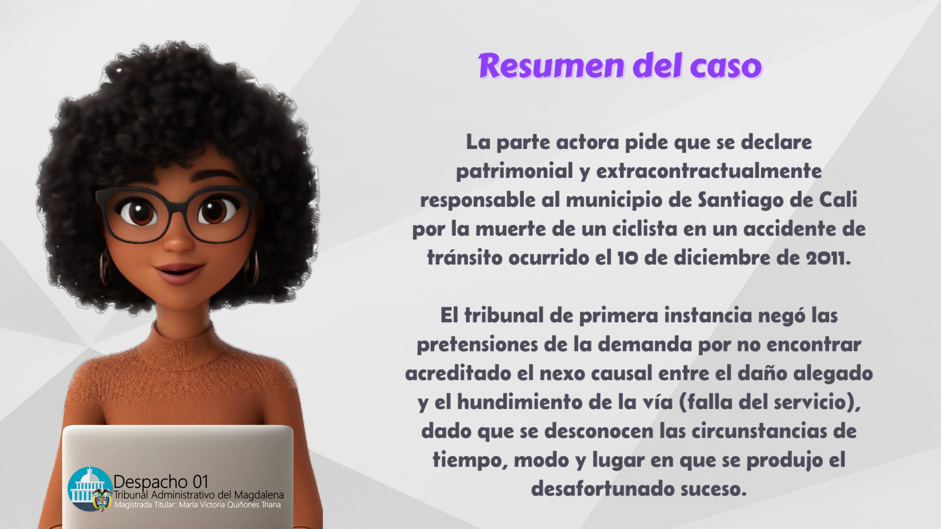 🚴🏼🤕💡La sola existencia de una falla del servicio no es suficiente para ...