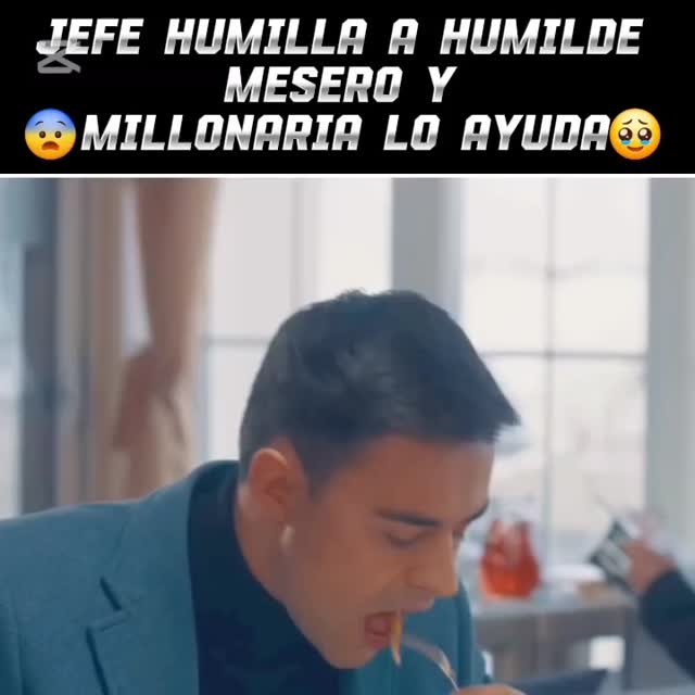 Jefe humilla a Humilde mesero y millonaria lo ayuda😨 | Mary Pelis ...