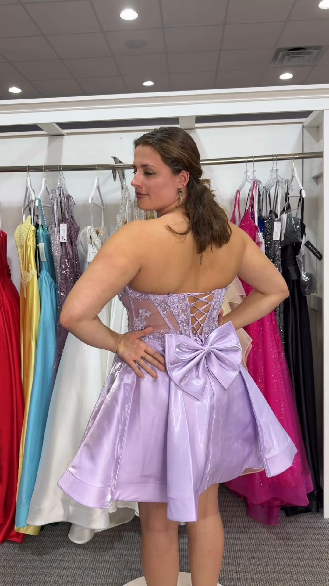 formal dresses salisbury md Some girls just wanna twirl💜, Shop hoco at DTB now and twirl the whole night long ✨, #downtownprom #homecoming #hoco26 #hocoinspo #hoco2k26 | Downtown Prom prom dresses 2026 near me