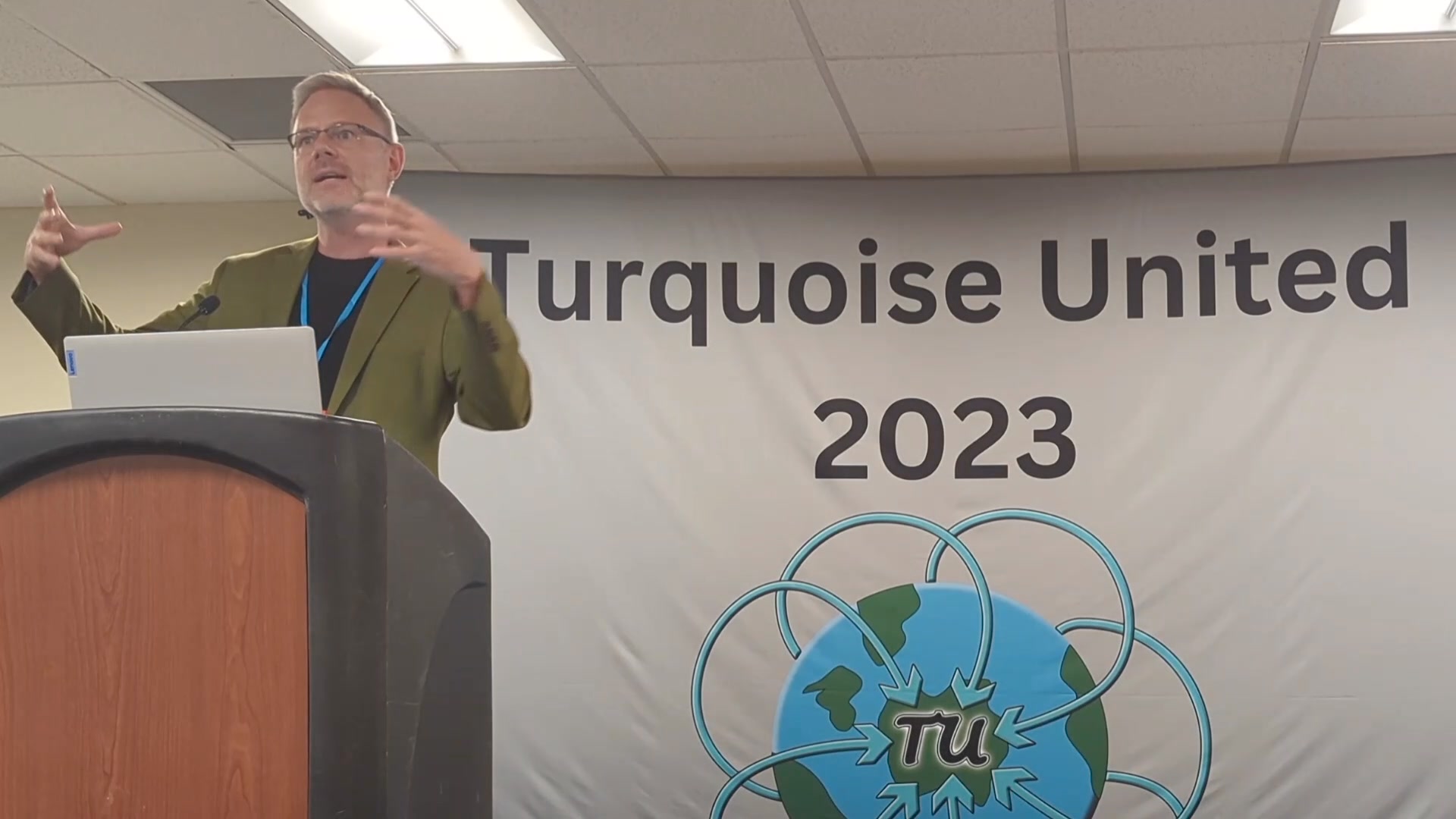 We are excited for Turquoise United 2024! This is a clip from Joe 
