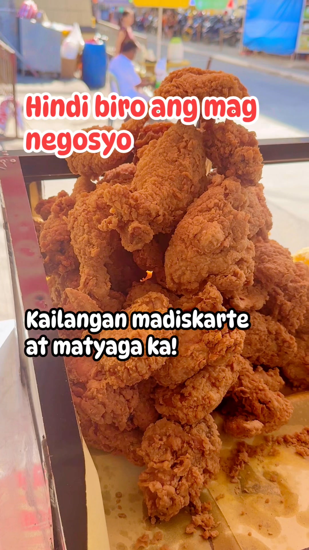 Konting tiis pa! #Kalpofriedchickenatbp #mrfriedchickenbusinessvlog # ...