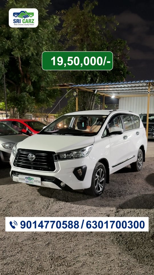 2021 Toyota Innova Crysta 2.4 G 🚘 Diesel Manual | 1,22,000 KM