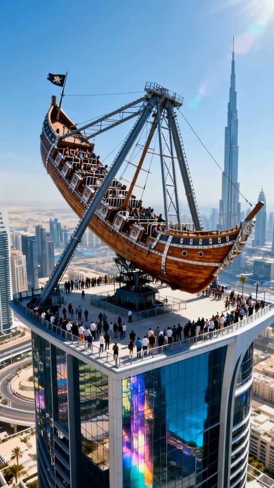 What if skyscrapers turned into the world’s most dangerous amusement ...