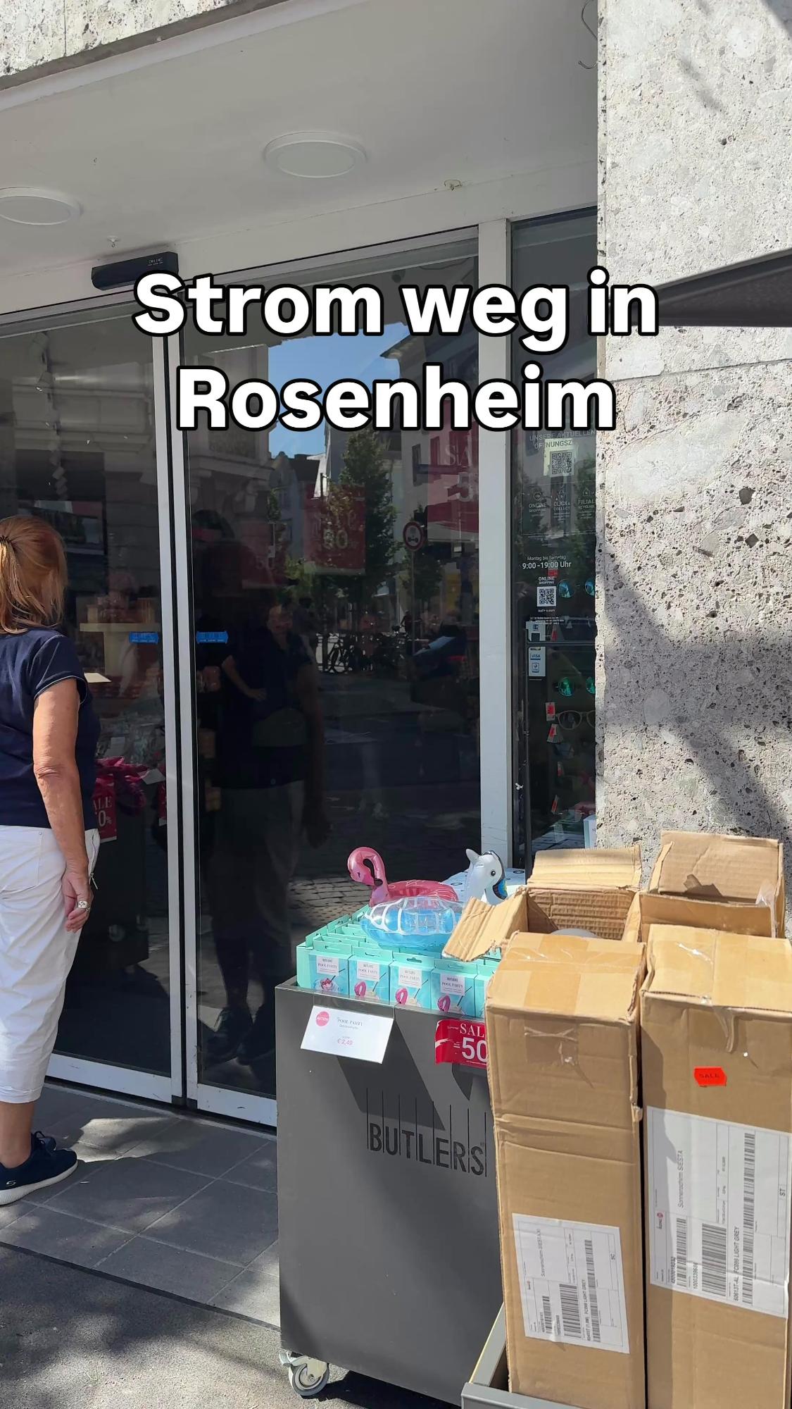 💡 Am Dienstag (28. Juli) kam es in Rosenheim zu einem großflächigen Stromausfall. Mehr dazu auf: www.chiemgau24.de/rosenheim/rosenheim -stadt/stromausfall-in-rosenheim-und-umgebung-ampeln-