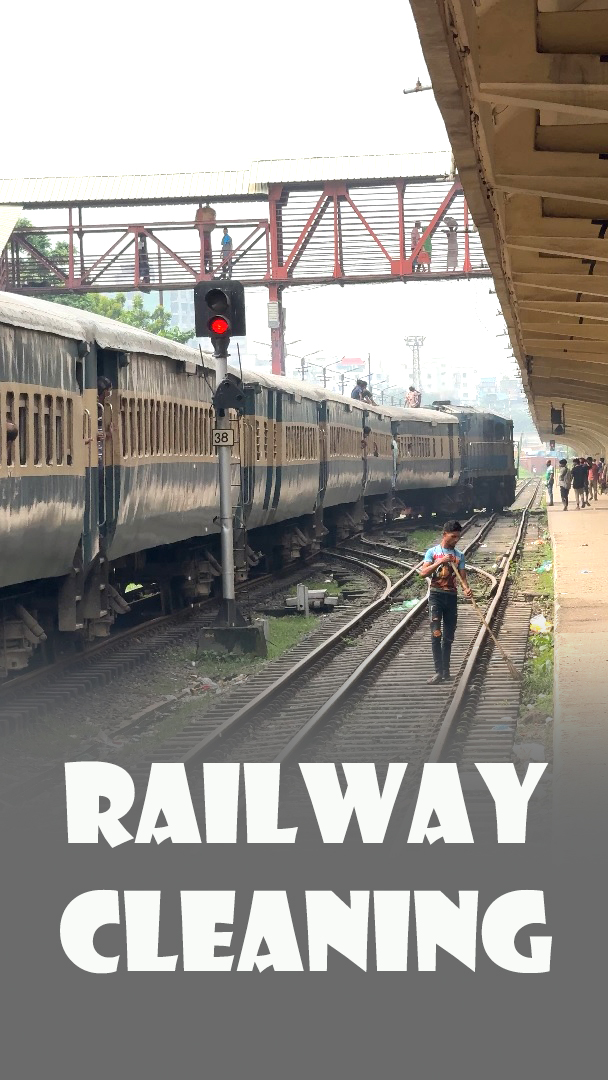 Railway Cleaning #train #railway #cleaning #activity #dhaka # ...