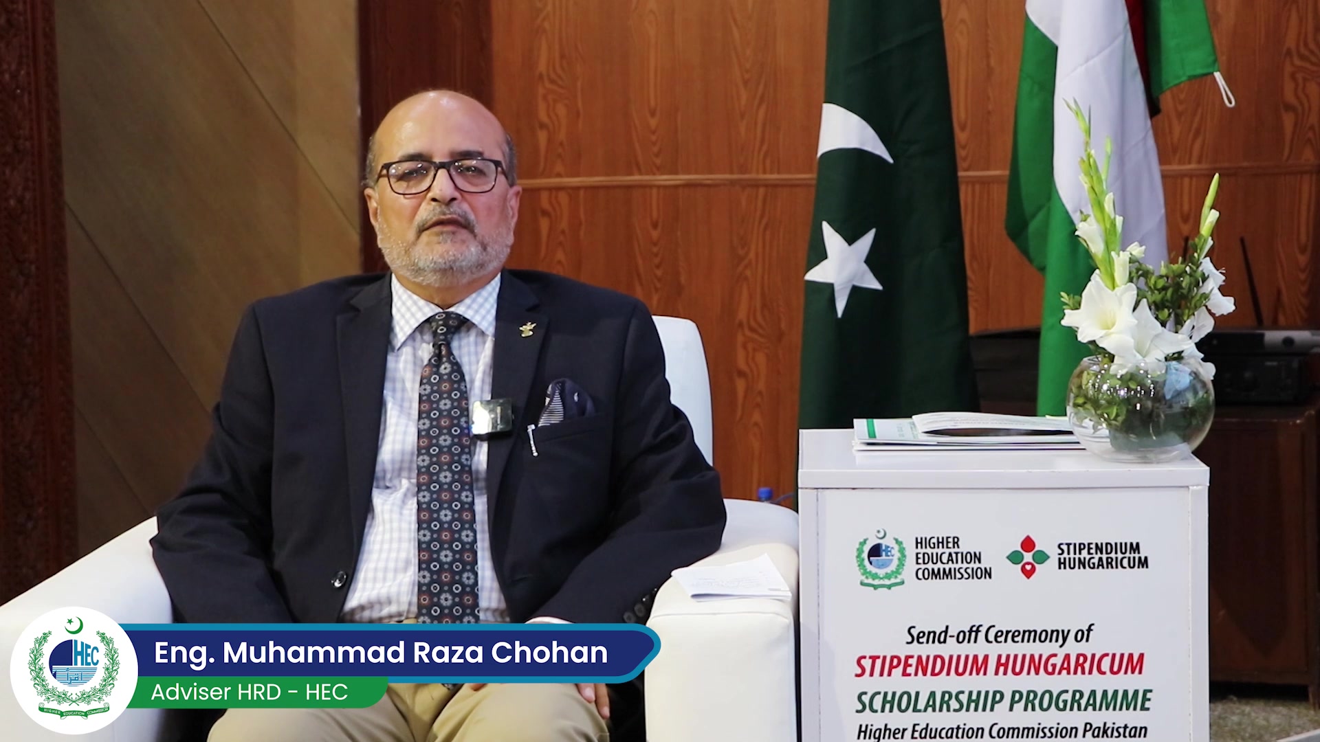 Advisor HEC, Engr. Muhammad Raza Chohan, provides a comprehensive recap ...
