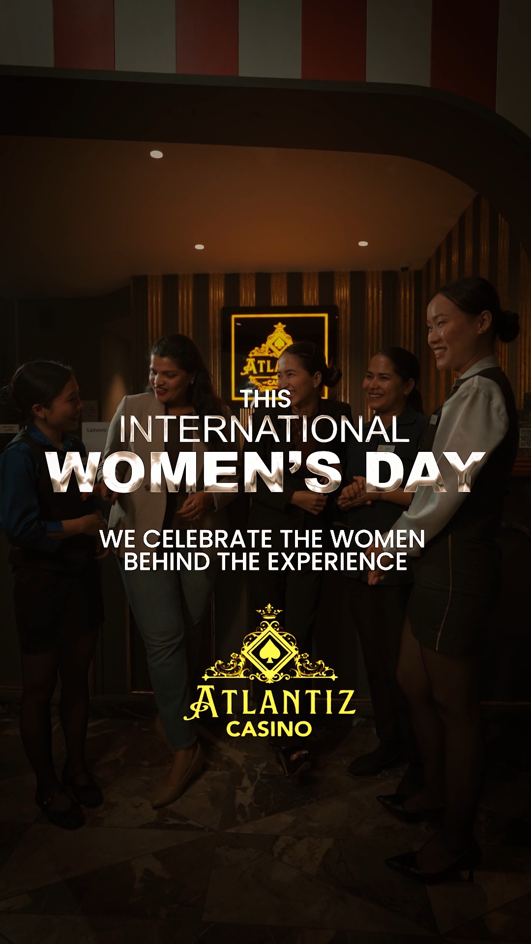 This Women's Day, we celebrate the women who make Atlantiz what it is., From the front desk to the gaming floor and housekeeping, their dedication, energy, and passion shape every experience at 
