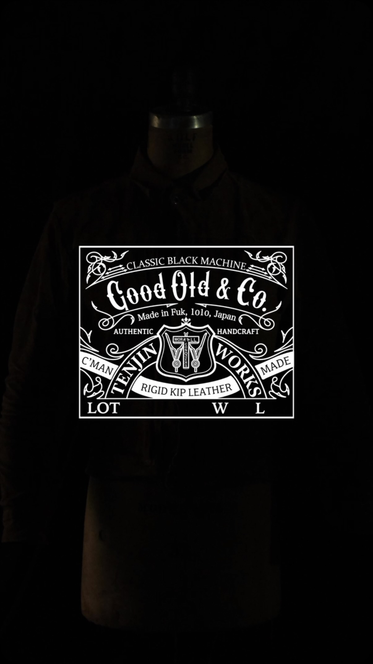 天神ワークス - #tenjinworks #leather #workshirt #WS03 #kipleather