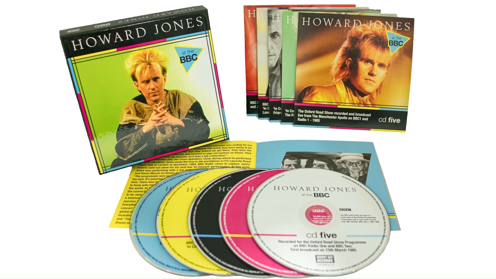 5CD Box Set of my first 5 studio albums 1984-1992 available to