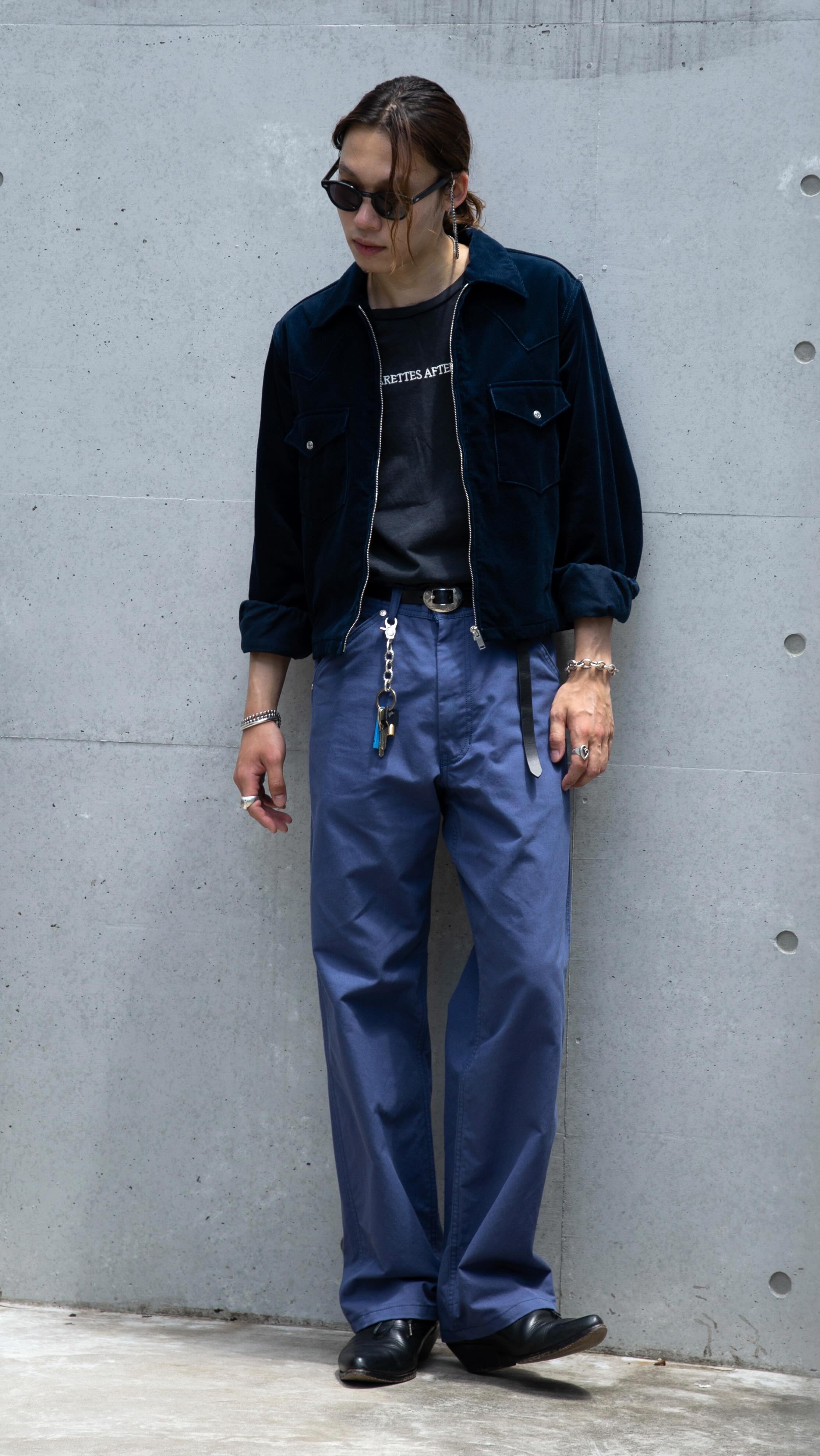 The Letters- ［STYLE SAMPLE］ JACKET ・ WESTERN SHORT RIB ZIP 