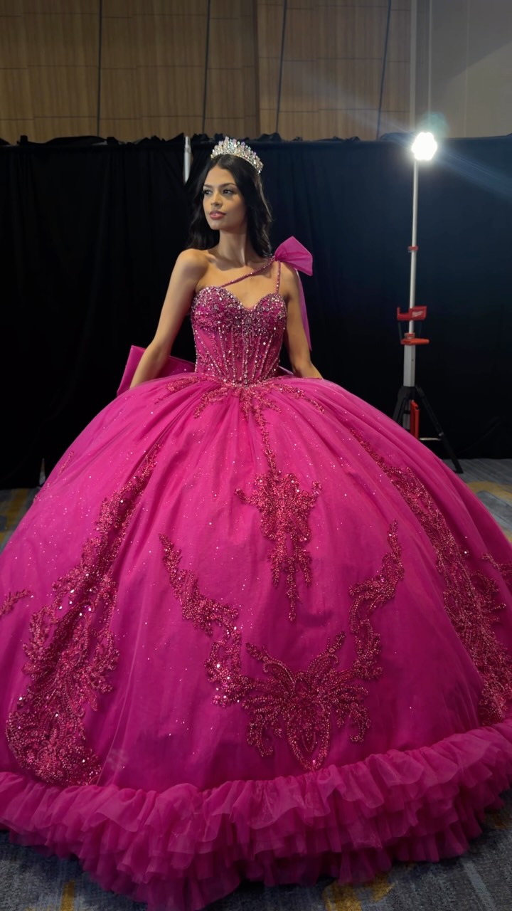 formal dress shops in arlington tx #soybonitaxv 🤍 , ☎️ 682.203.4249 , Call us to schedule your appointment 🤍 | Soy Bonita XV Gowns & Accessories pp_Banana