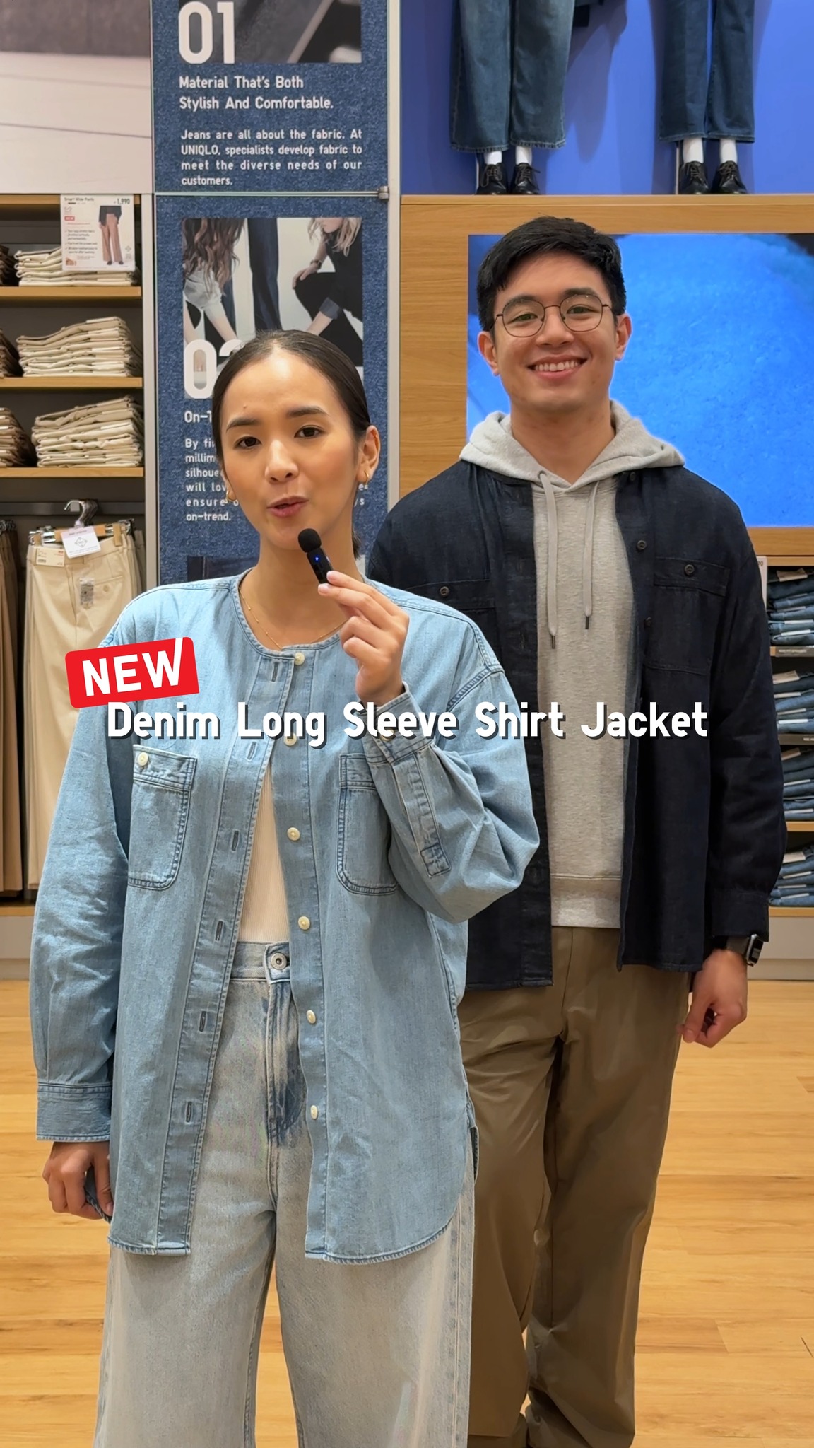 Say hello to your new denim essential! The new W's Denim Long