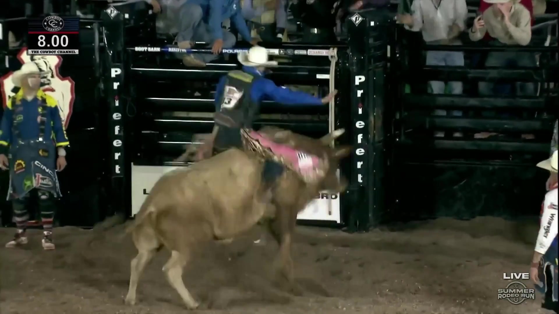 JR Stratford goes to No. 2 after the second section of Xtreme Bulls ...