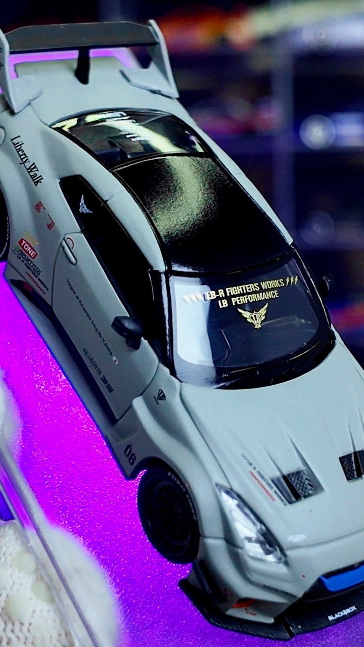 ミニカー MINI GT LB-Silhouette WORKS GT NISSAN MINI GT gives the Nissan LB Silhouette WORKS GT 35GT RR Ver.1 a