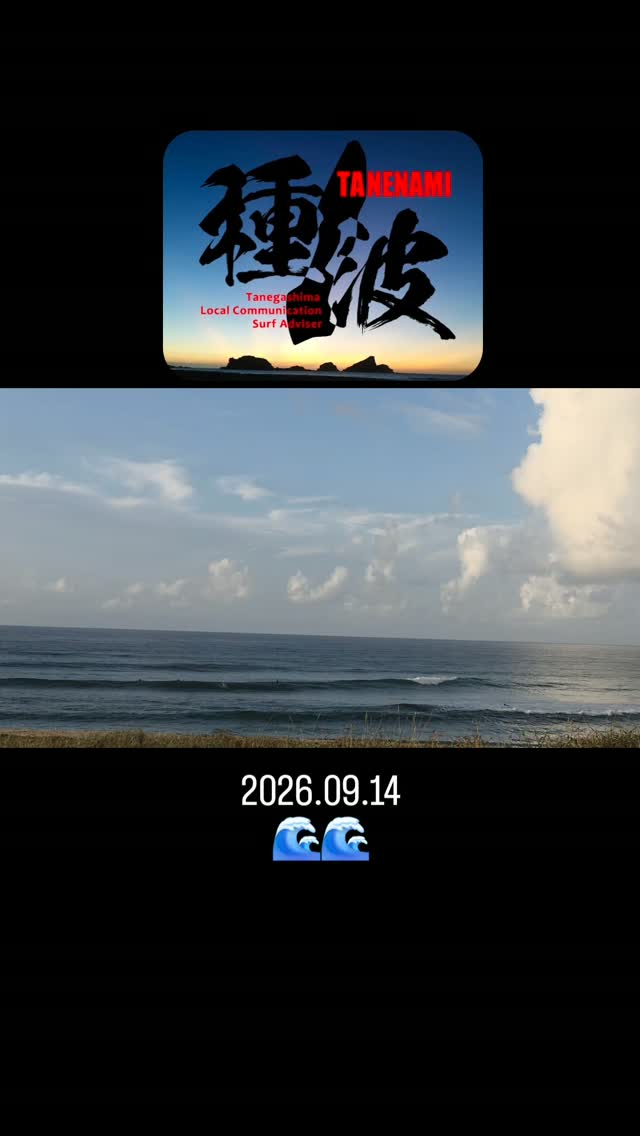 種波 Tanegashima Local Communication Surf Adviser