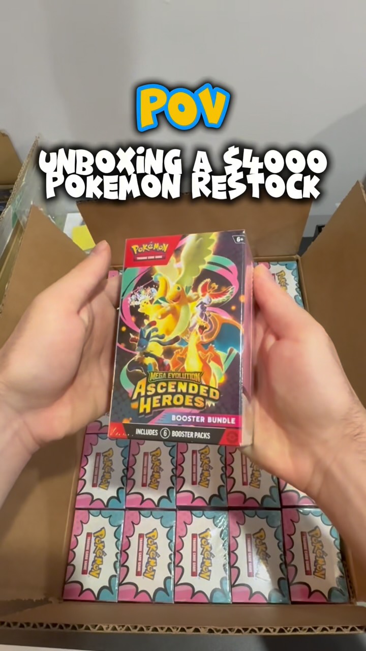 pokemon cards unboxing booster box Pokmon TCG: Mega EvolutionPerfect Order Bundle : Toys & Games and more to join the fray POV: Unboxing a $4000 Pokemon