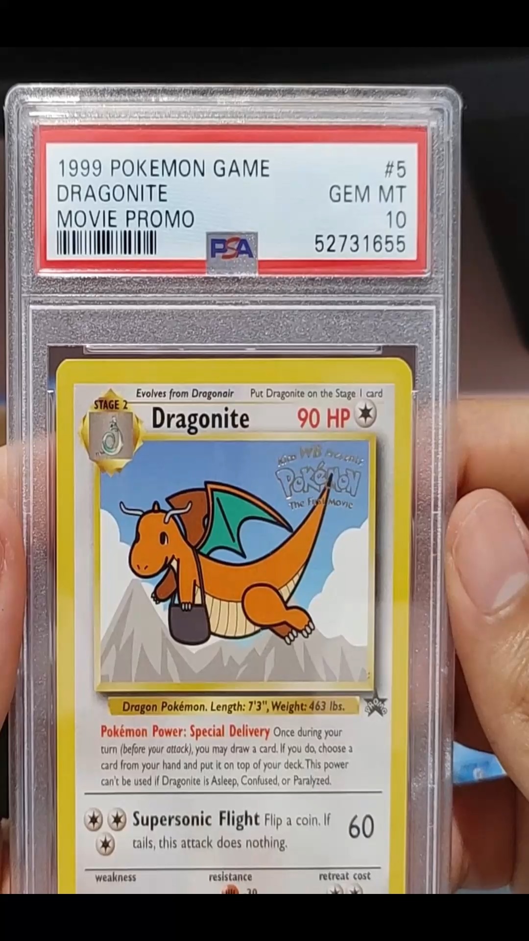 dragonite pokemon card movie 149/165 - Dragonair Dratini - 151 - Evolution Set Celebrate the incredible history of the TCG hobby by adding this Dragonite 1999 Pokemon The Movie Promo #5 CGC Authenticated 10 Card to your vault Pokémon TCG: The First Movie