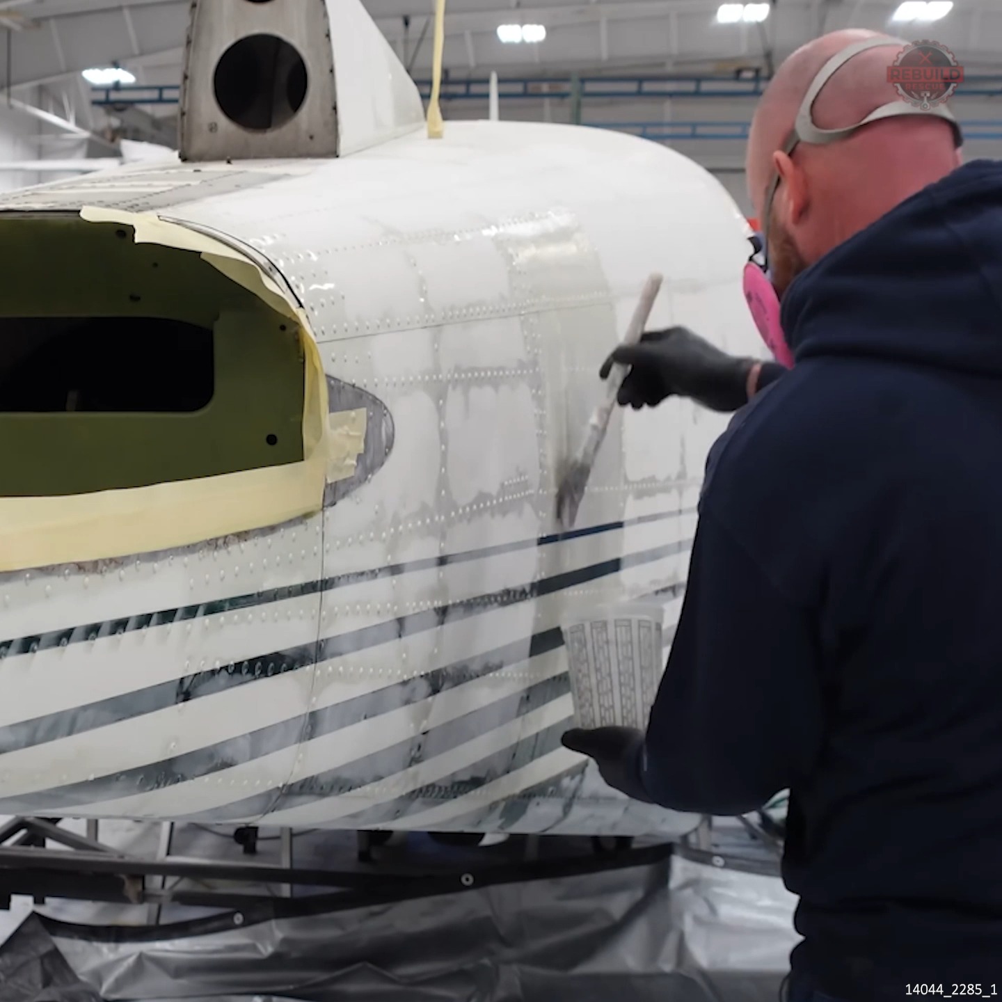 Aircraft Makeover: Paint Removal | Rebuild Rescue | Facebook