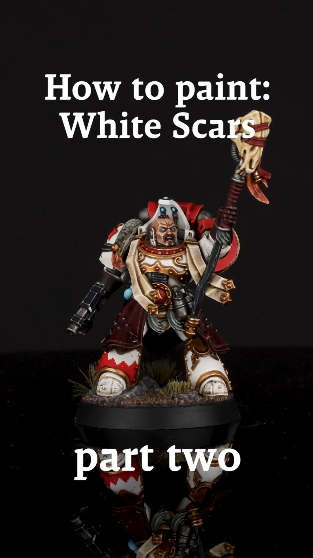 No White Scars model is complete without their red markings to break up ...