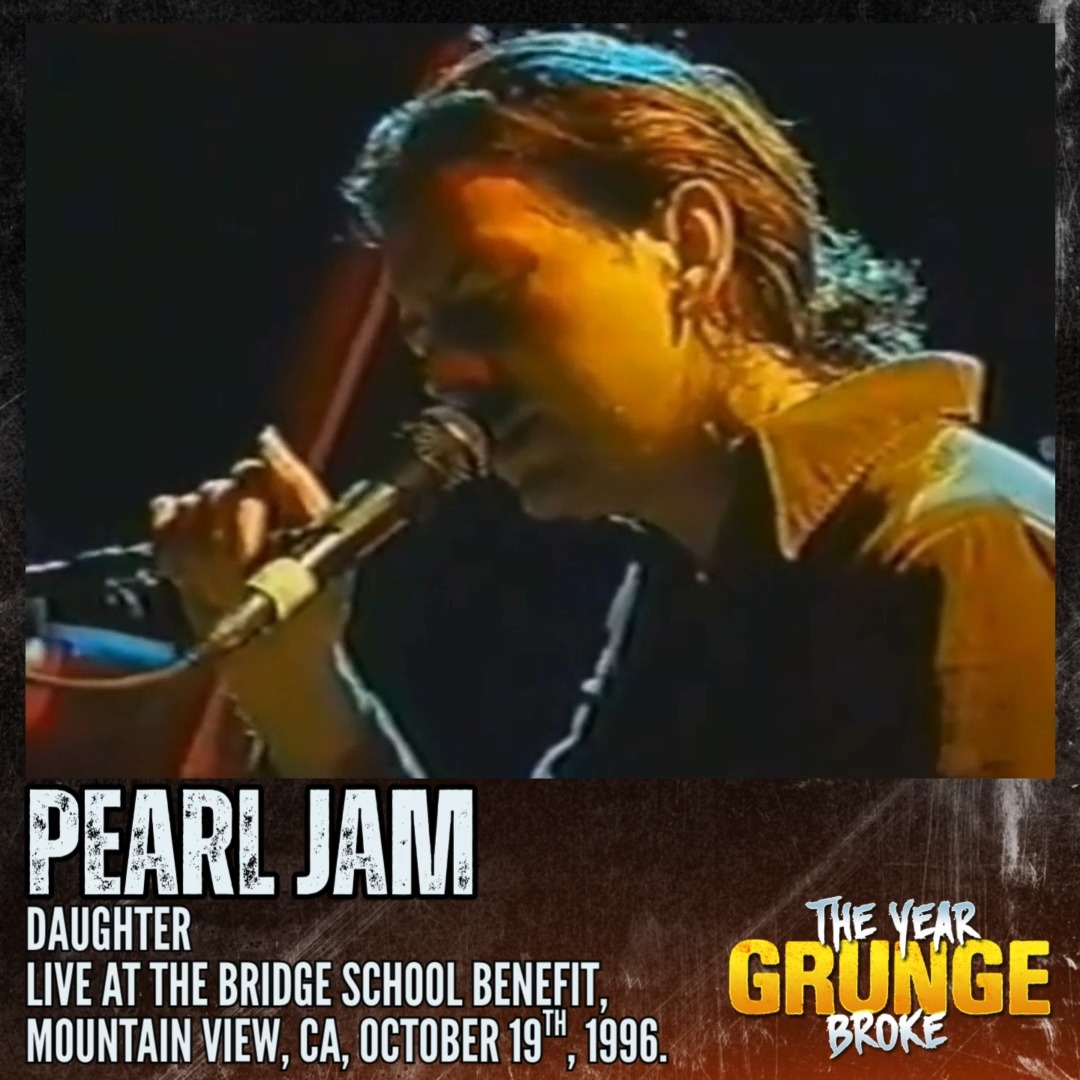 PEARL JAM - Daughter Live at The Bridge School Benefit, Mountain