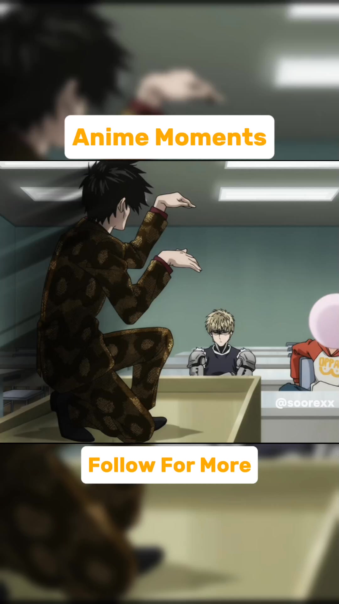 🍜: One-Punch Man First Fight Scene 🎥: Follow For More #AnimeMoments # ...