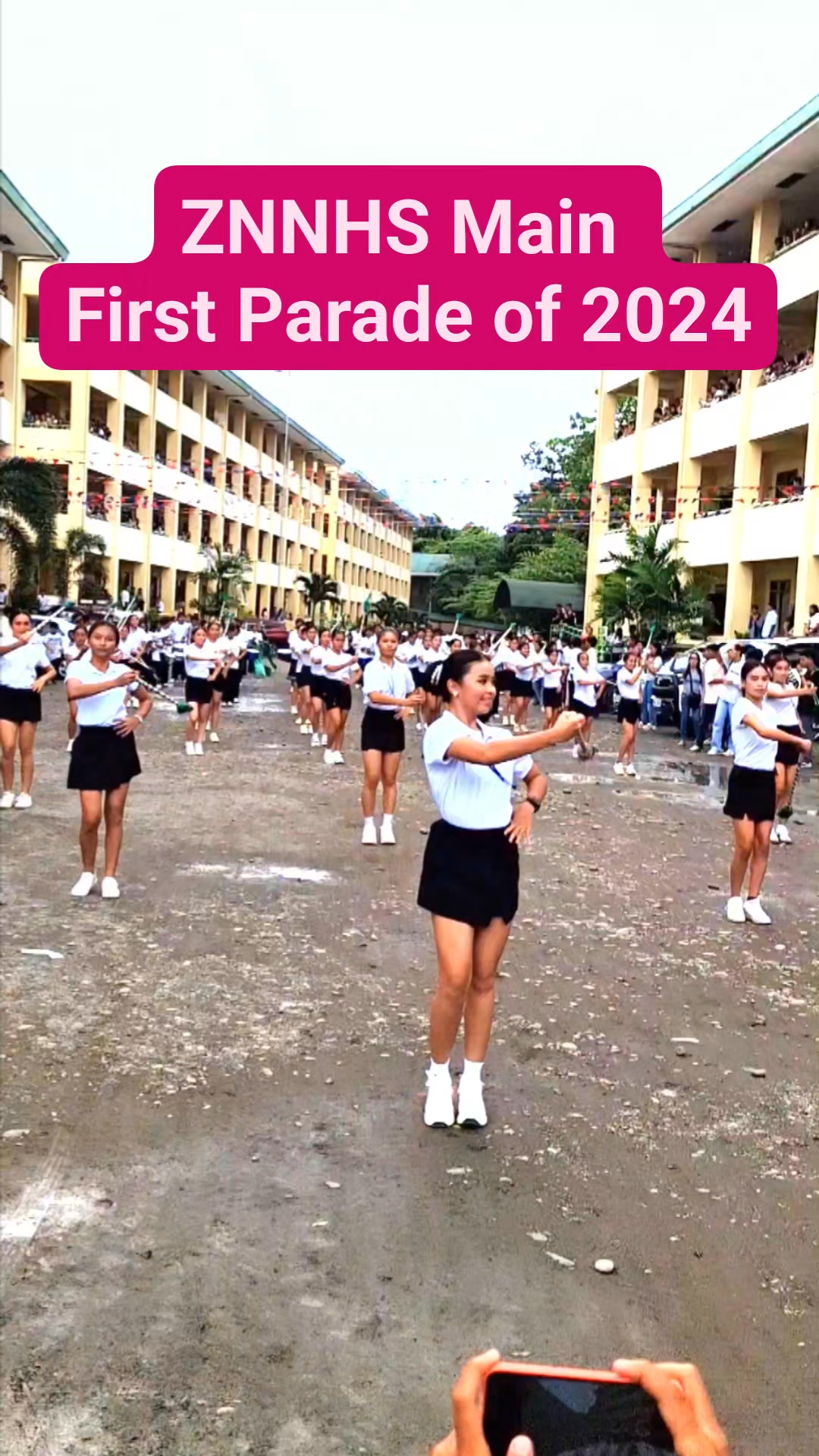 First Parade of the newly formed band of ZNNHS Main Very Baliktanaw ...