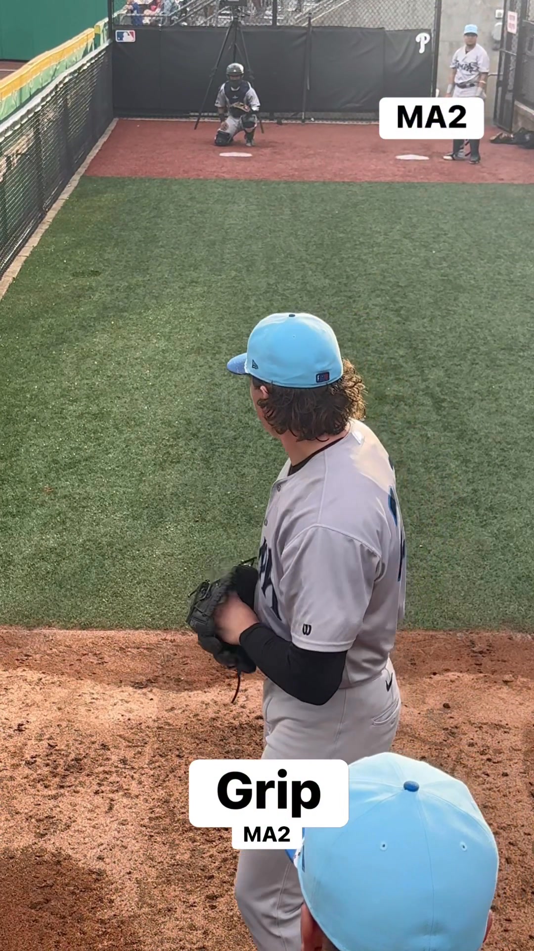 On the hill it’s all about the grip. Yankees prospect Xavier Rivas ...