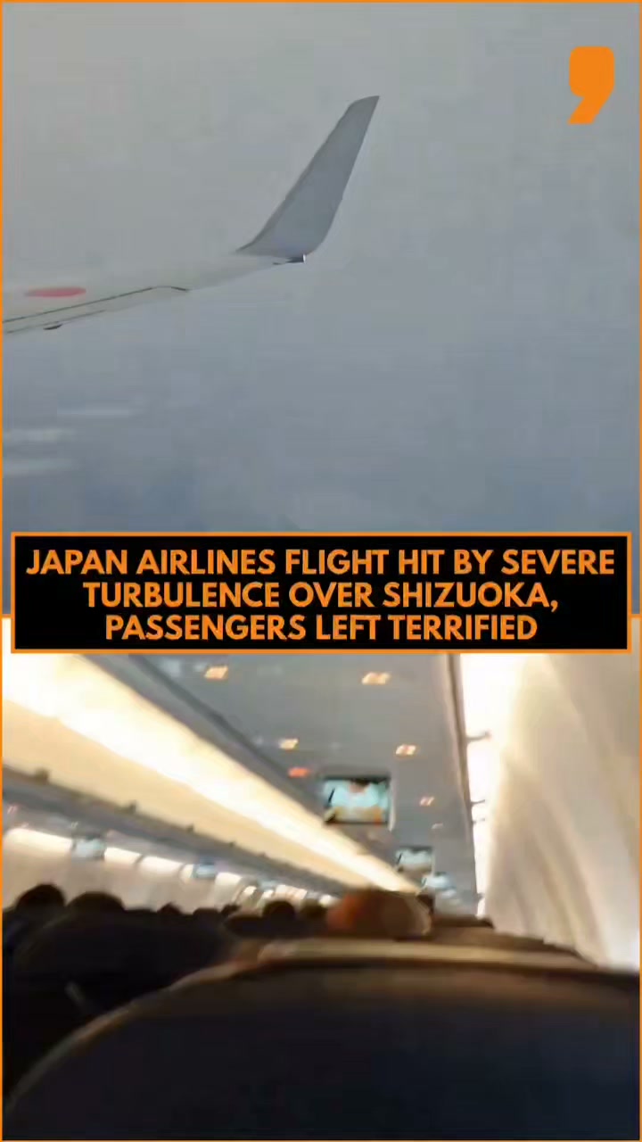 Passengers aboard Japan Airlines flight JL117 to Osaka's Itami
