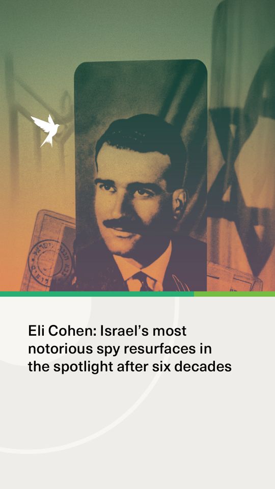 The life of Israeli spy Eli Cohen has resurfaced in the spotlight after ...